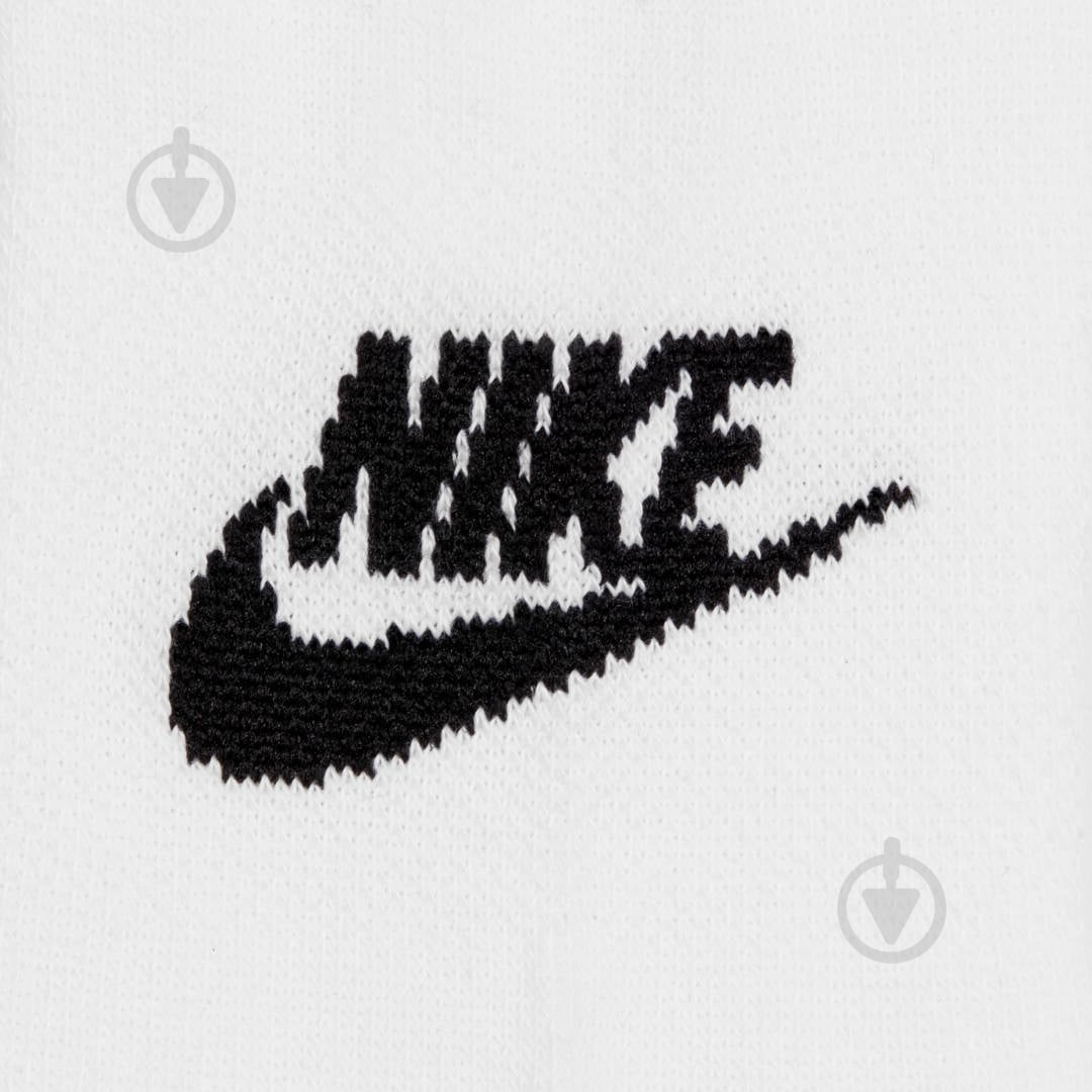Шкарпетки Nike SPORTSWEAR EVERYDAY ESSENTIAL DX5075-100 р.38-42 білий 3 пари шт. - фото 3