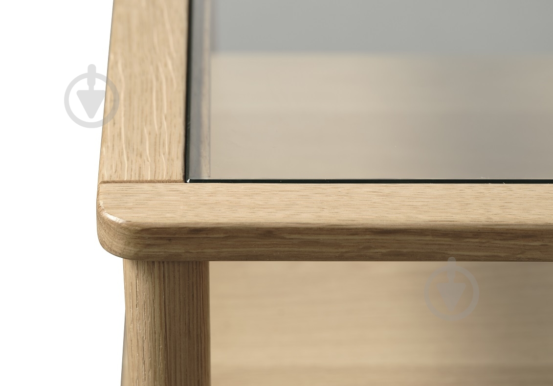 Стол журнальный Unique Furniture ELBA 1200x600x410 мм дуб натуральный/прозрачный (48510200 ) - фото 5 Стол журнальный Unique Furniture ELBA 1200x600x410 мм дуб натуральный/прозрачный (48510200 ) - фото 5