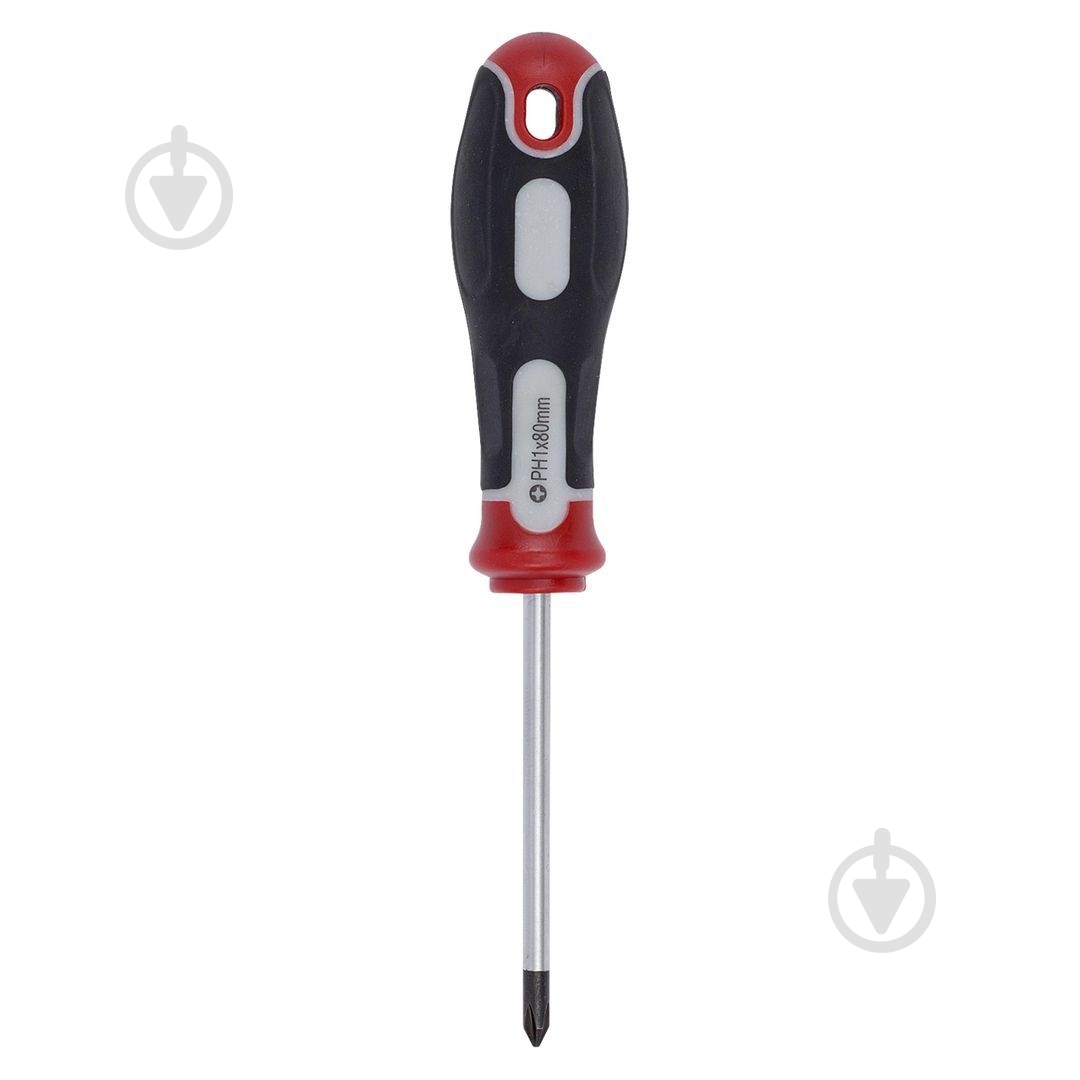 Отвертка Kreator крестовая PH1 80 мм high quality KRT402102 - фото 1