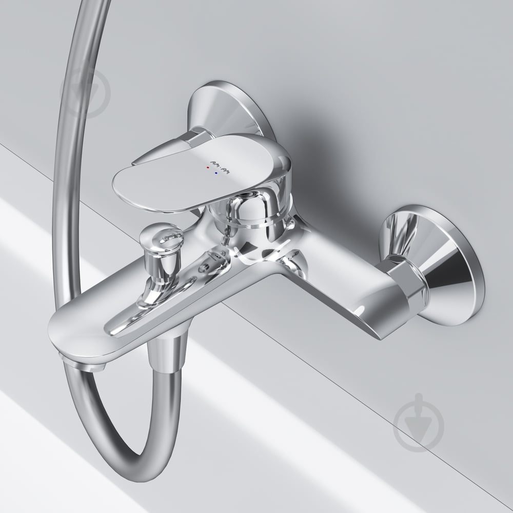 УЦІНКА! Змішувач для ванни/душу AM.PM Sunny F85C10000 (УЦ №2481) - фото 2 УЦІНКА! Змішувач для ванни/душу AM.PM Sunny F85C10000 (УЦ №2481) - фото 2