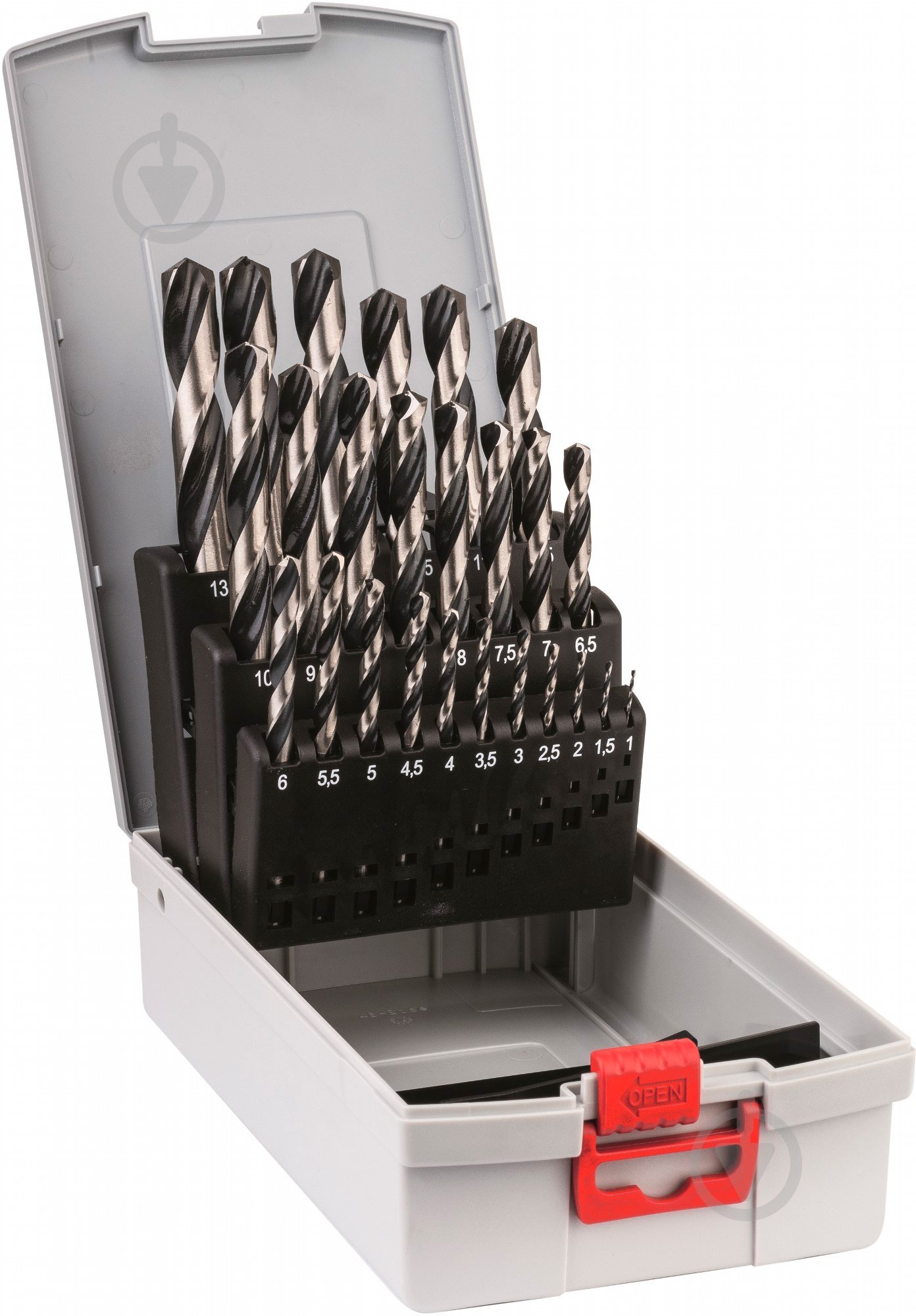 Набір свердел Bosch HSS PointTeQ ProBox 1-13 мм 25 шт. 2608577352 - фото 1