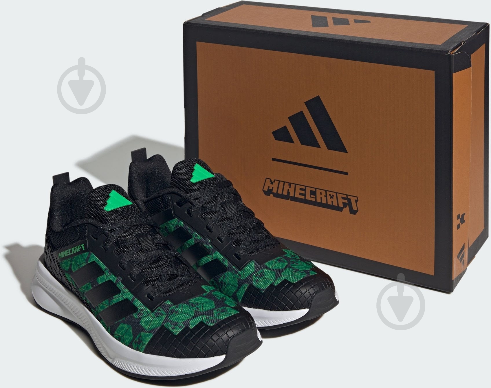 ᐉ Кросівки для хлопчиків Adidas MINECRAFT FORTARUN J CBLACK