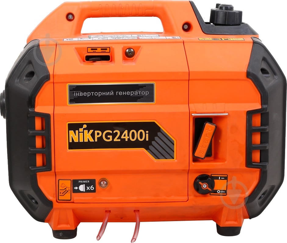 Генератор бензиновый NIK 1,8 кВт / 2 кВт 220 В PG2400і - фото 2