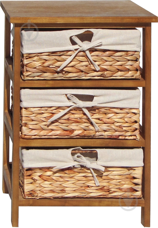 Комод Special4You Grace natural 3D коричневый - фото 1