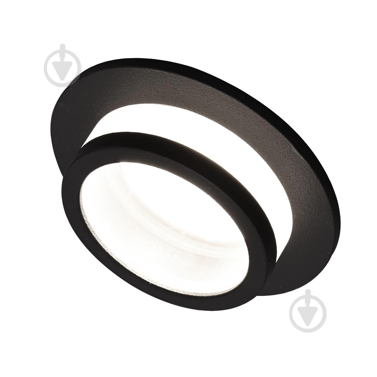 ᐉ Світильник вбудовуваний (Downlight) LED CONCEPT CARN DL-R 8025 MR16 чорний • Краща ціна в Києві, Україні • Купити в Епіцентр