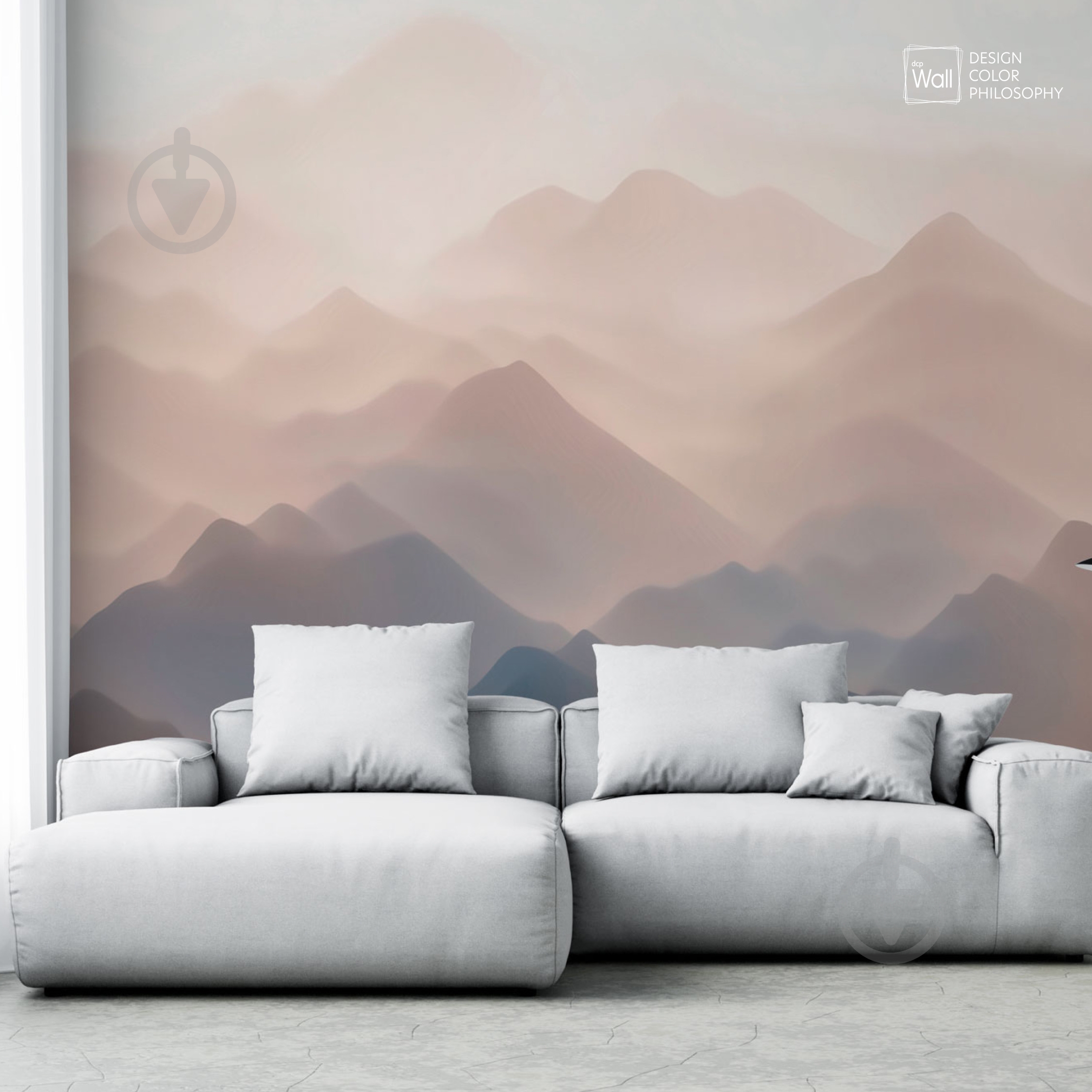 Обои дизайнерские DCPWall WHISPER WH-005-A 275x200 см 5,5 кв.м - фото 3
