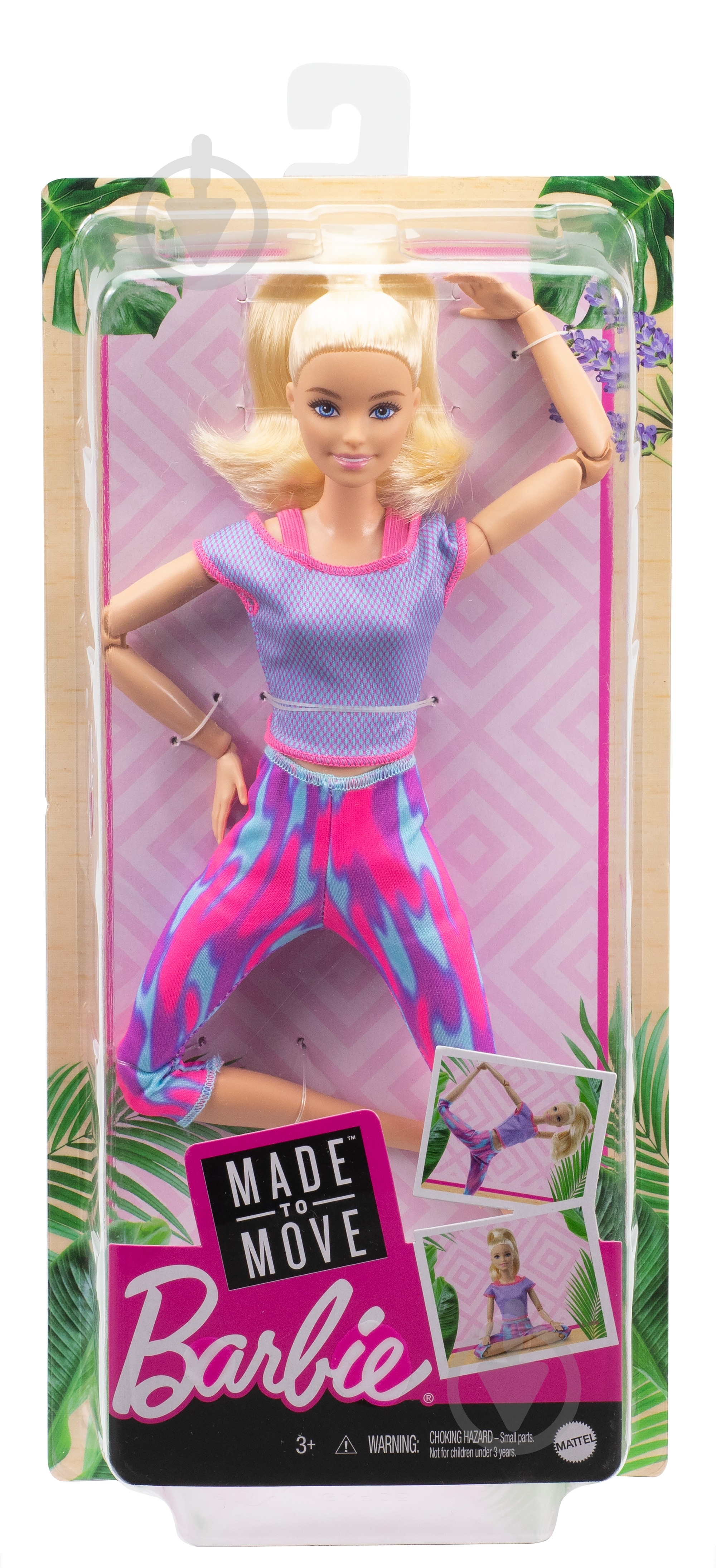 Лялька Barbie серії "Рухайся як я" блондинка GXF04 - фото 7