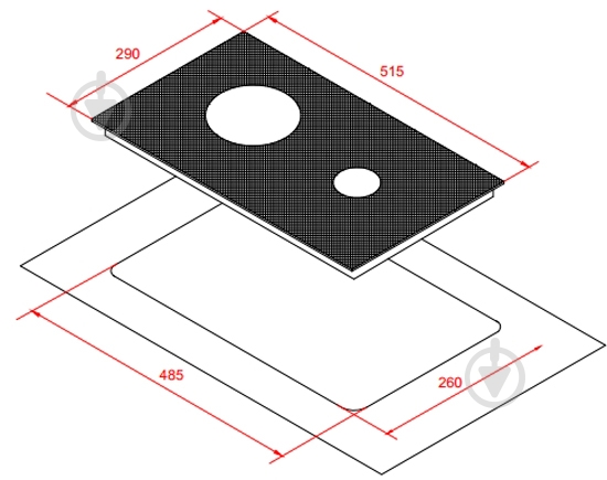 Варочная поверхность электрическая Interline DS 200 IX/2 - фото 4
