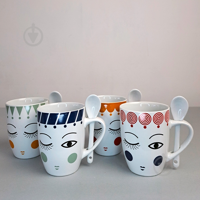 Чашка Vittora Игривые глазки 350 мл VT-C-97350 - фото 2 Чашка Vittora Игривые глазки 350 мл VT-C-97350 - фото 2