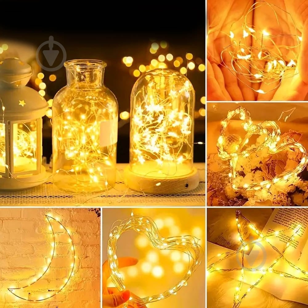 Гирлянда светодиодная ColorWay светодиодная (LED) 50 ламп 5 м (CW-G-50L5NB) - фото 11