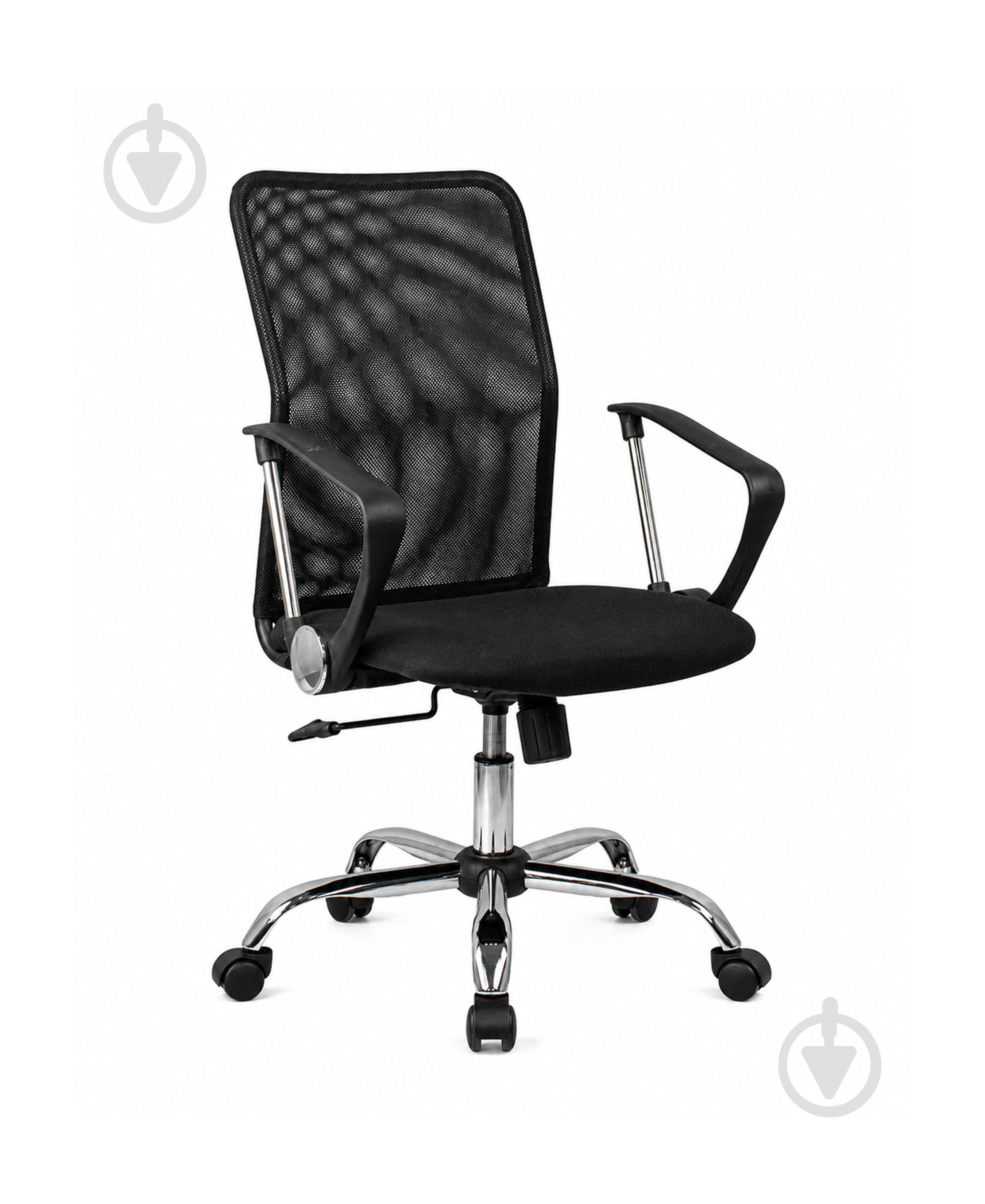 Кресло Примтекс Плюс Aster chrome C-11/M-01 черный - фото 1