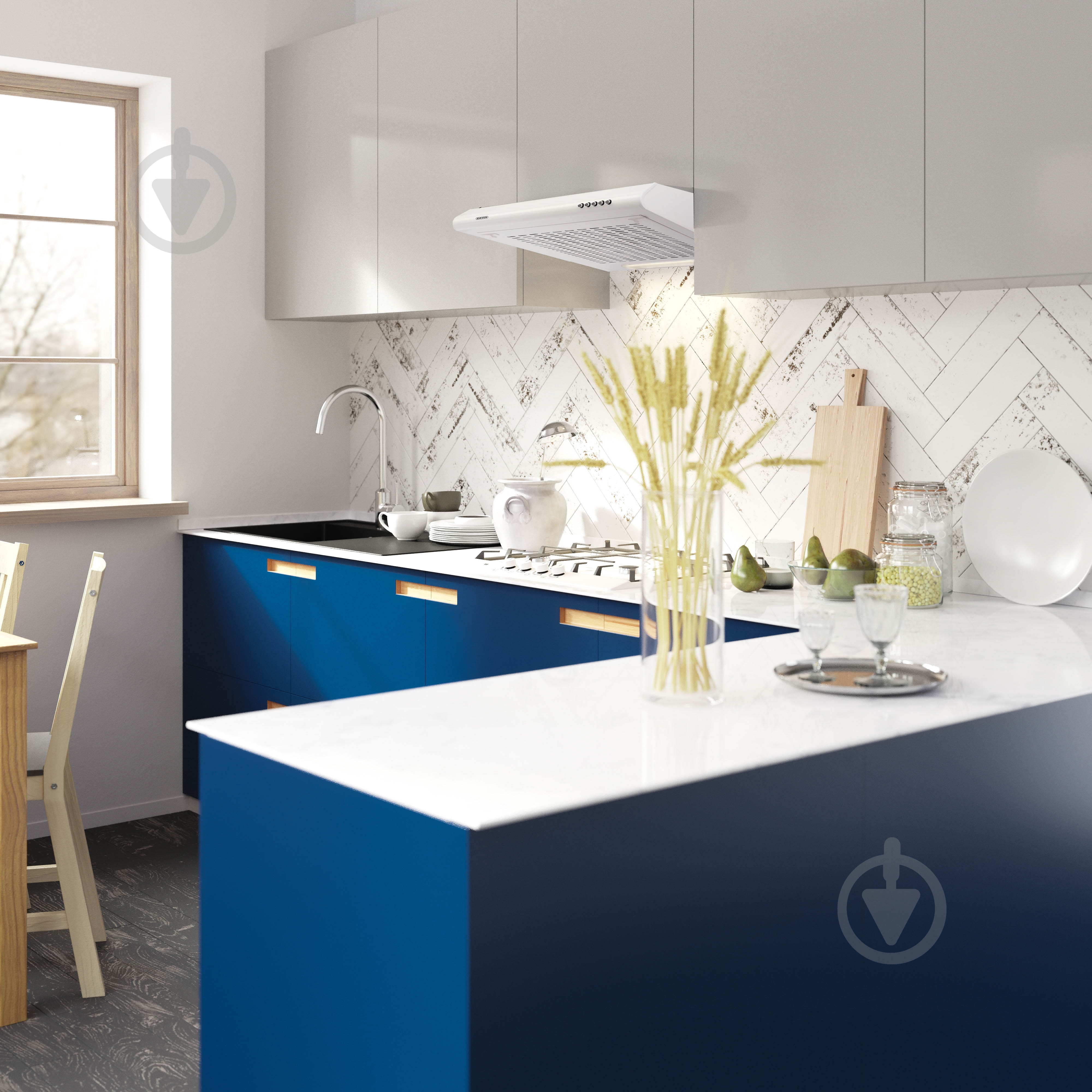 Вытяжка Eleyus Vizor 50 WH - фото 12