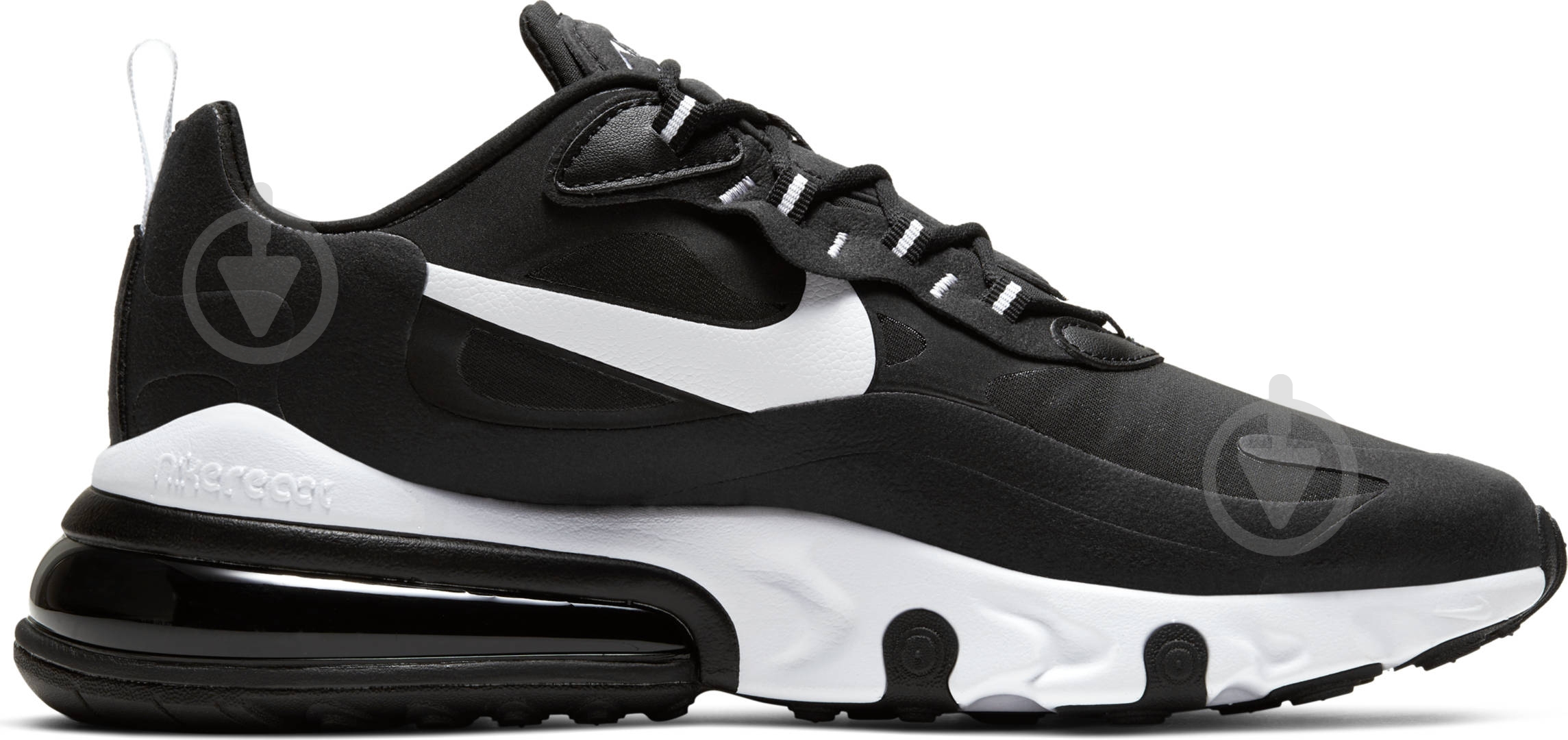 Кросівки чоловічі демісезонні Nike AIR MAX 270 REACT CI3866-004 р.44,5 чорні - фото 4 Кросівки чоловічі демісезонні Nike AIR MAX 270 REACT CI3866-004 р.44,5 чорні - фото 4