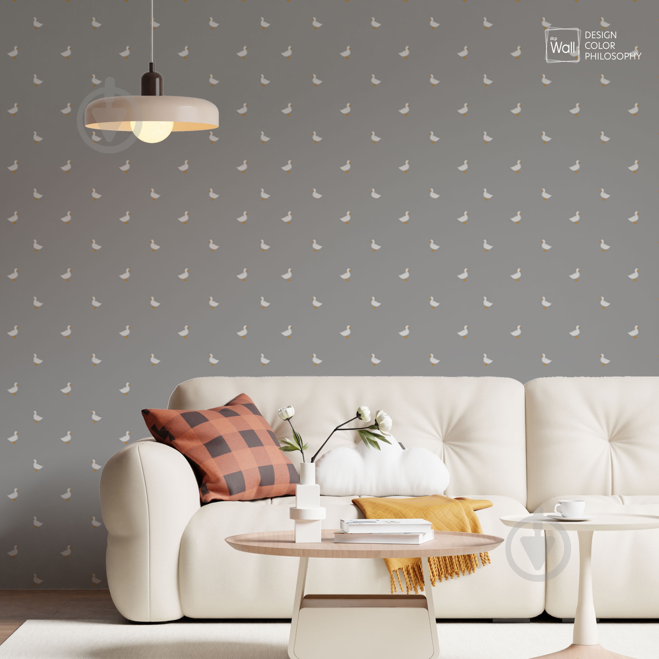 Обои дизайнерские DCPWall WHISPER WH-p105-A 275x200 см 5,5 кв.м - фото 6