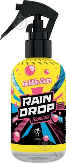 Ароматизатор спрей Tasotti Rain Drop Bubble gum 200 мл - фото 1 Ароматизатор спрей Tasotti Rain Drop Bubble gum 200 мл - фото 1