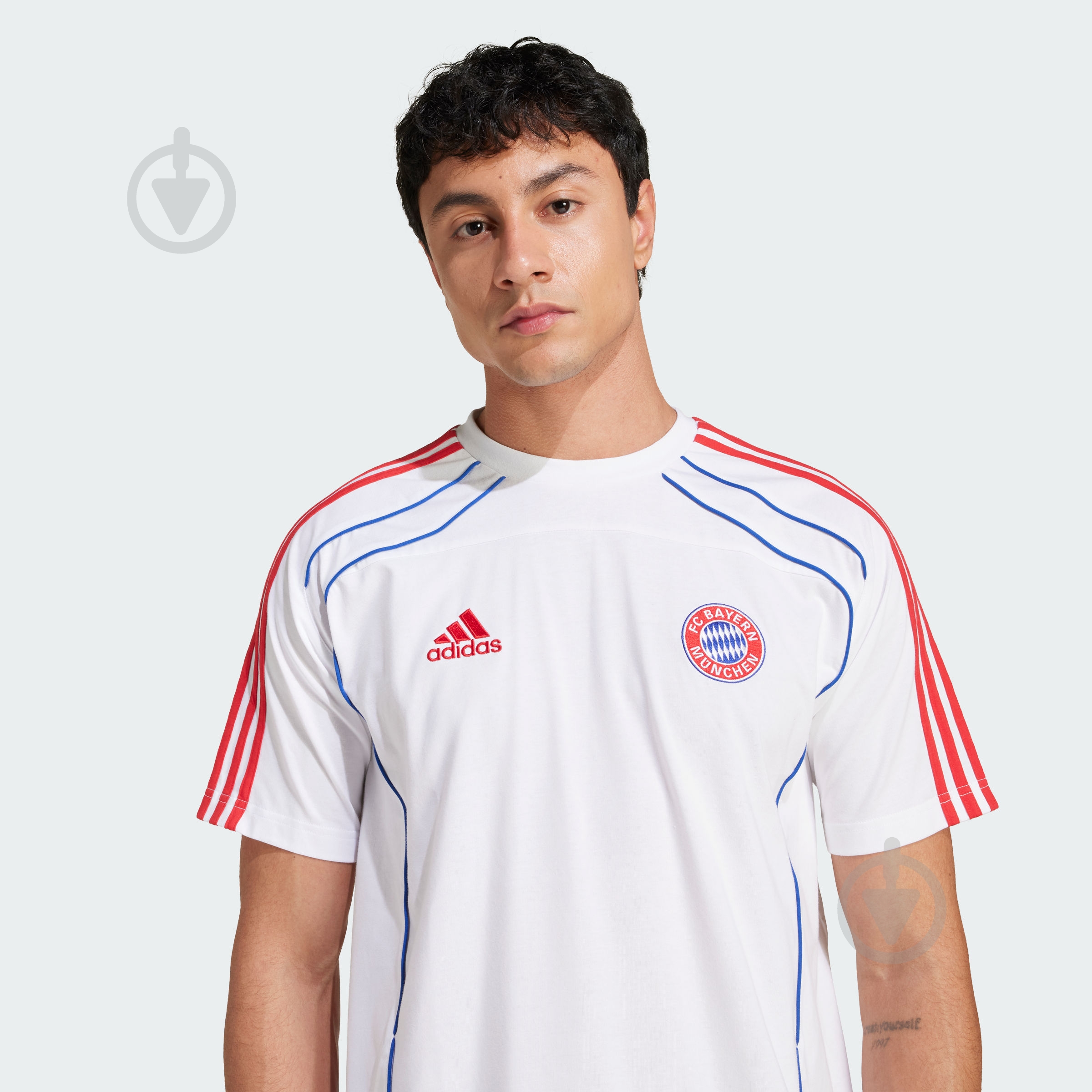 Футболка Adidas FCB UBP TEE JF0587 р.L білий - фото 3
