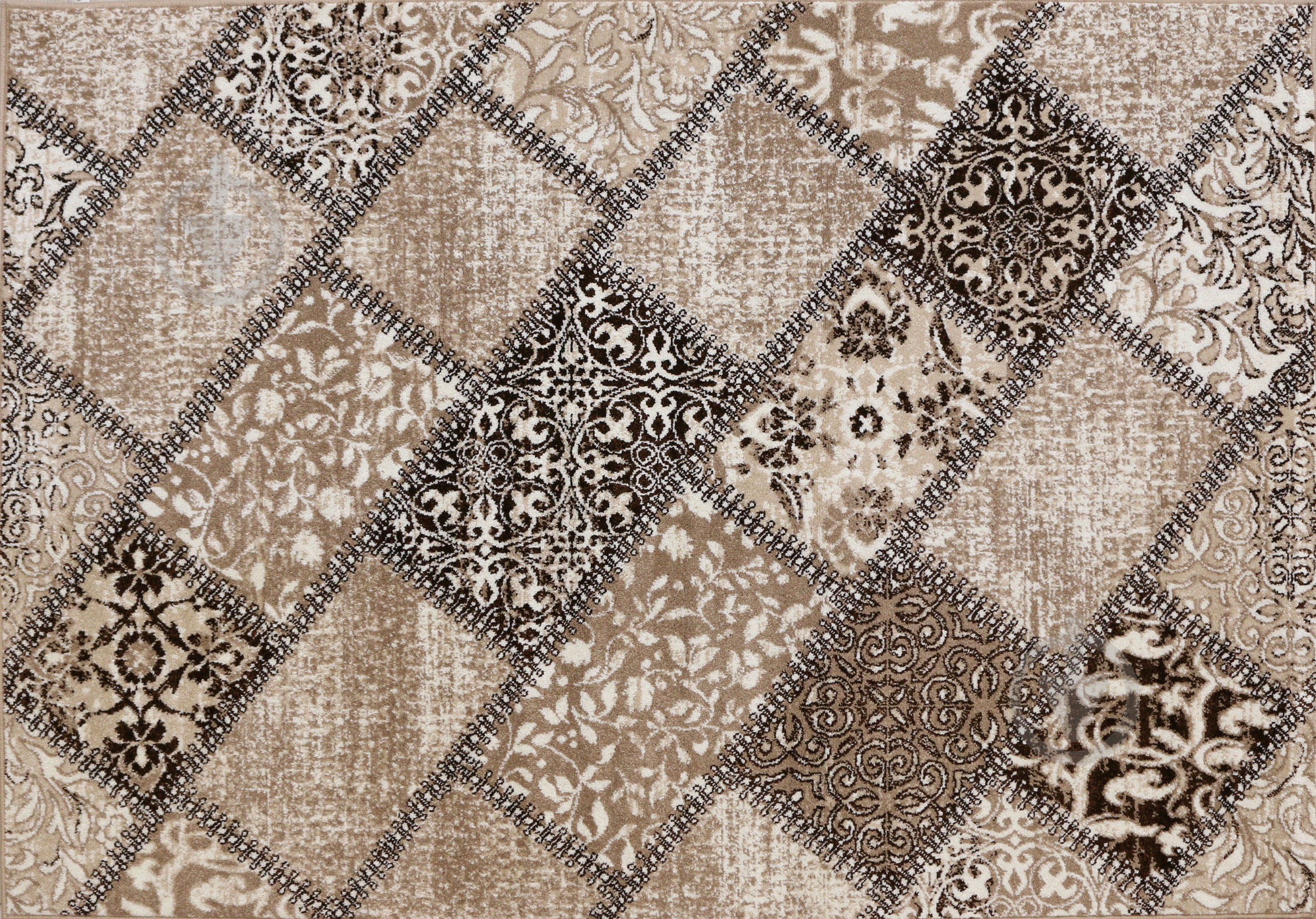 Ковер Karat Carpet Cappuccino 16010/12 1,6x2,3 м - фото 1