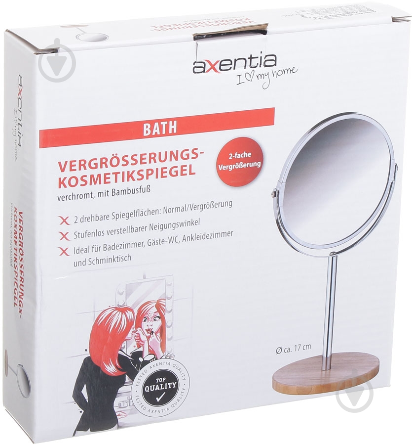 Зеркало косметическое Axentia Бонья 282806 - фото 5 Зеркало косметическое Axentia Бонья 282806 - фото 5