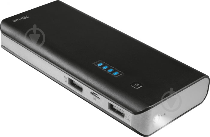 Повербанк Trust Primo 10000 mAh black (21149) - фото 2