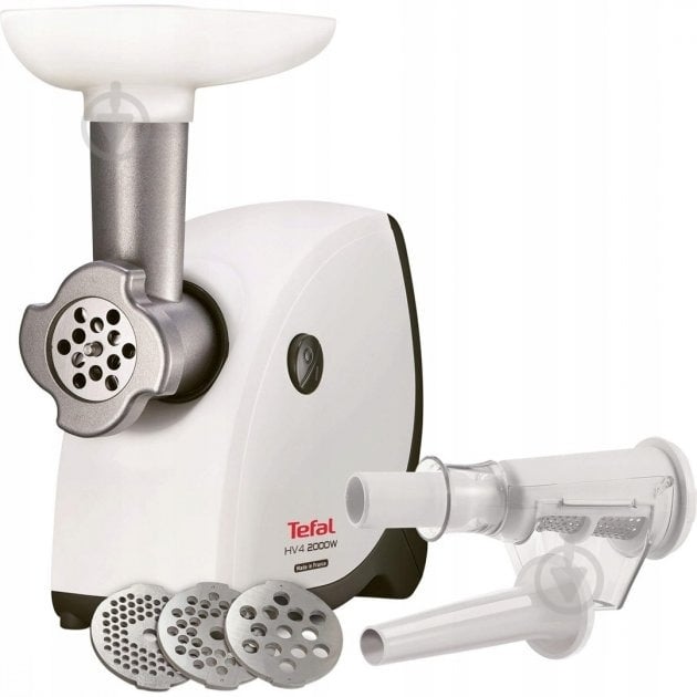 Мясорубка Tefal HV4 NE445138 - фото 1 Мясорубка Tefal HV4 NE445138 - фото 1