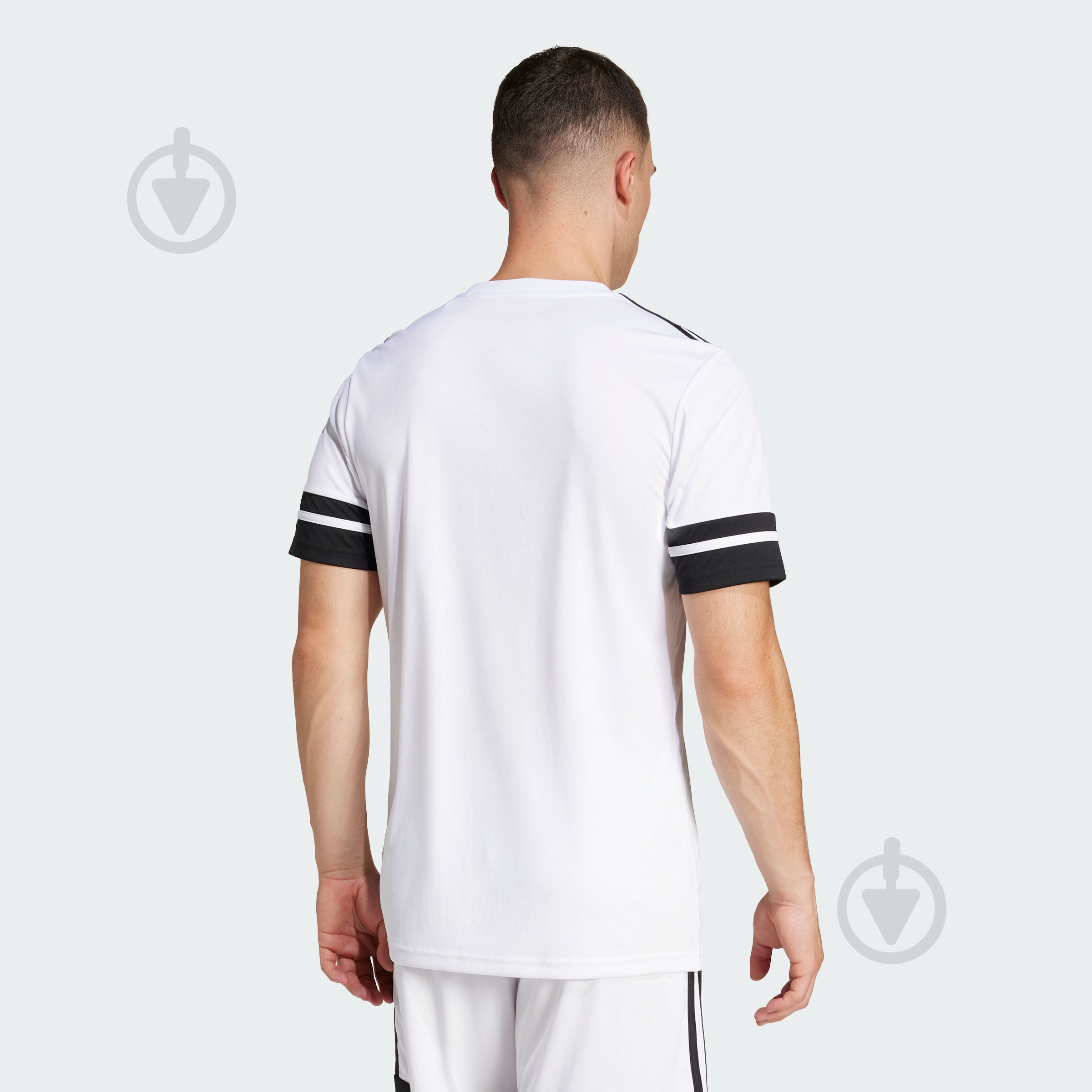 Футболка Adidas SQUA25 JSY M JG5835 р.L білий - фото 2 Футболка Adidas SQUA25 JSY M JG5835 р.L білий - фото 2