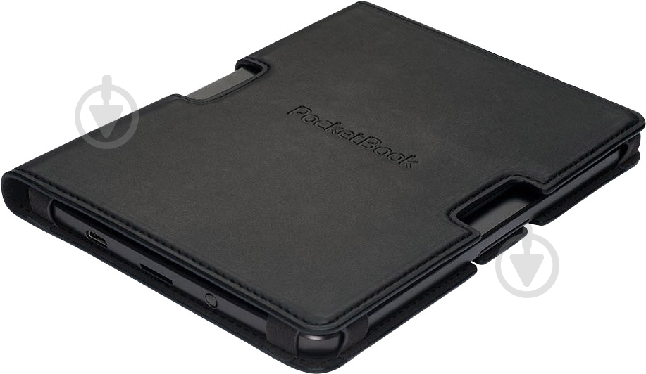 Чехол PocketBook black/brown (PBPUC-630-BK) - фото 3 Чехол PocketBook black/brown (PBPUC-630-BK) - фото 3
