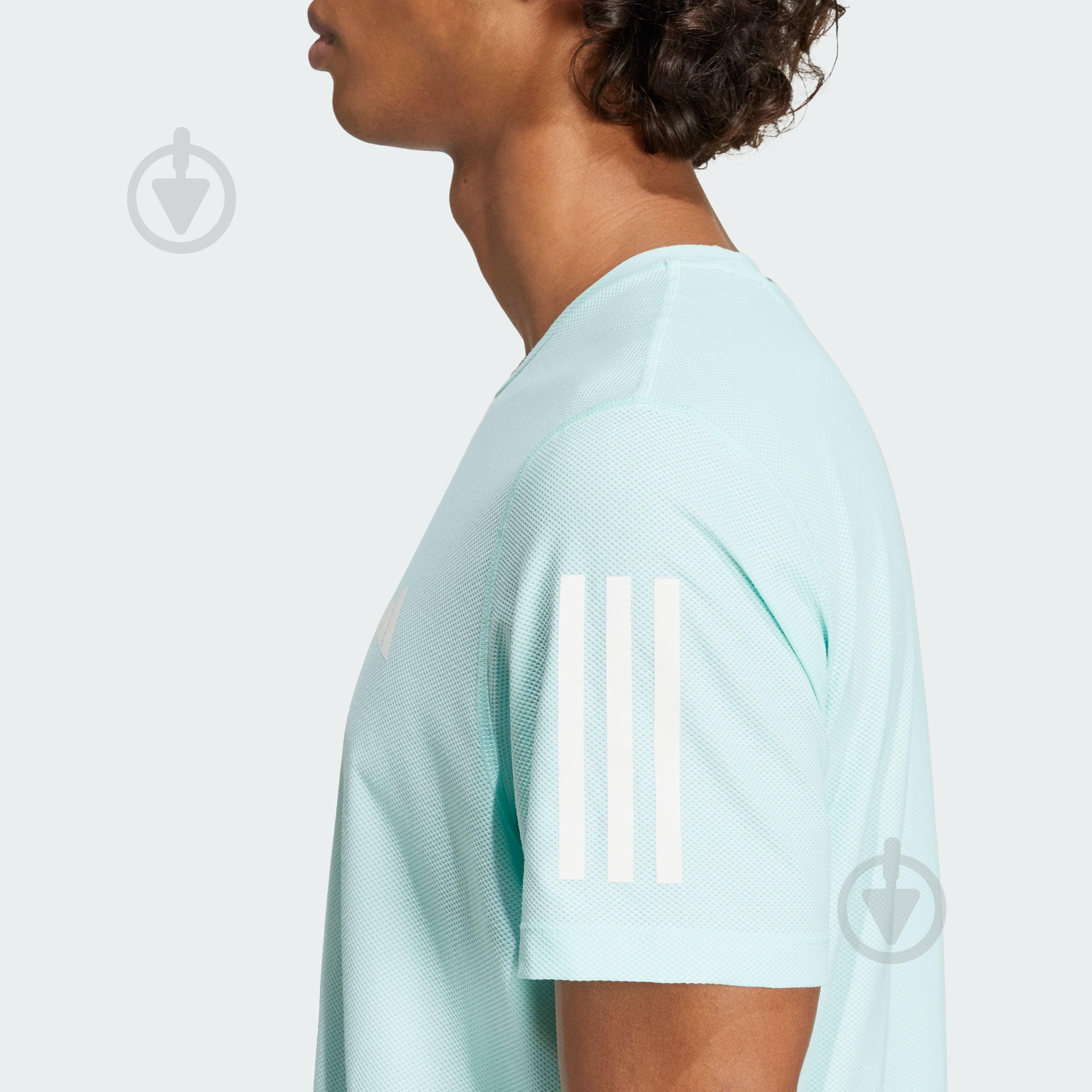 Футболка Adidas OTR B TEE IV5410 р.L бірюзовий - фото 3 Футболка Adidas OTR B TEE IV5410 р.L бірюзовий - фото 3