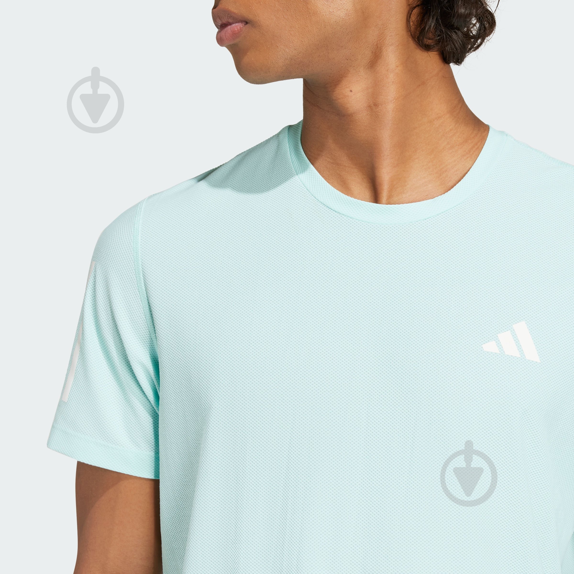 Футболка Adidas OTR B TEE IV5410 р.L бірюзовий - фото 4 Футболка Adidas OTR B TEE IV5410 р.L бірюзовий - фото 4