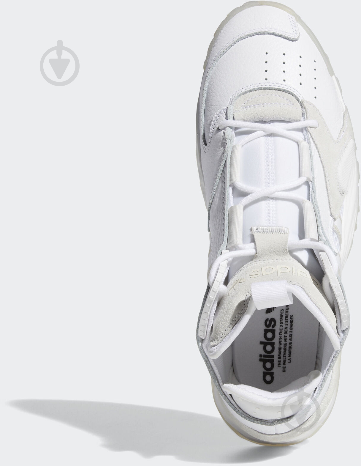 Кроссовки мужские Adidas STREETBALL EG8041 р.42 белые - фото 2