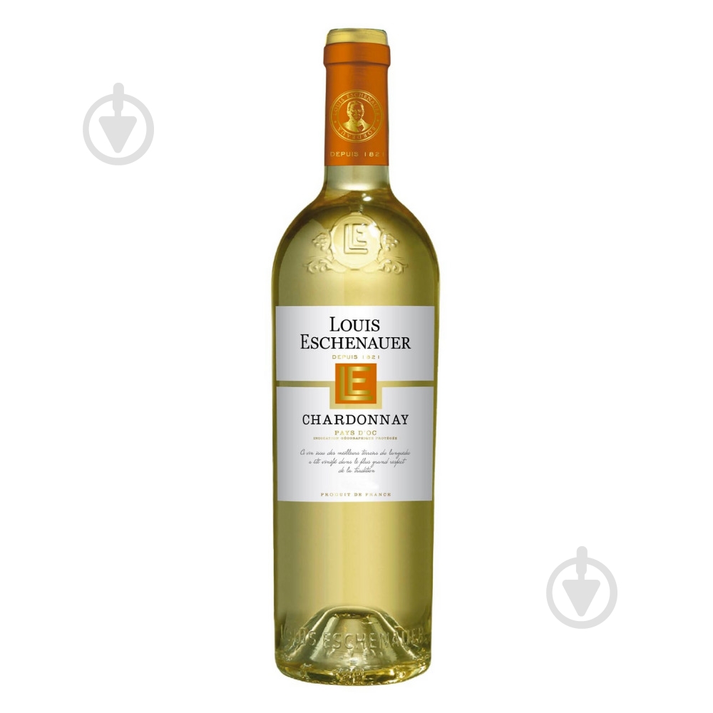 Вино Louis Eschenauer белое сухое d'Oc Chdonnay 750 мл - фото 1 Вино Louis Eschenauer белое сухое d'Oc Chdonnay 750 мл - фото 1