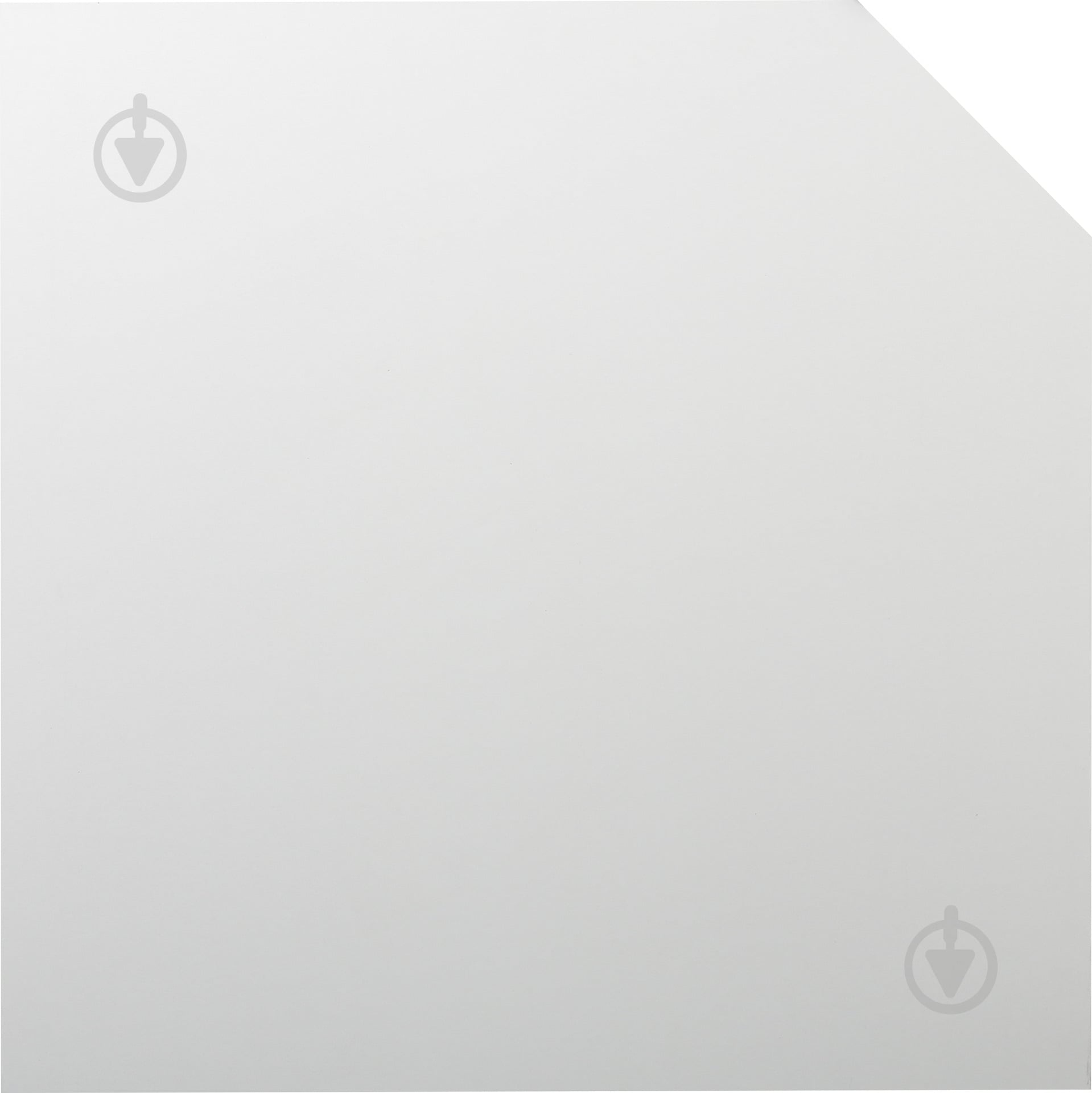 Вставка кутова 60x60x13 стандарт ДСП білий - фото 3