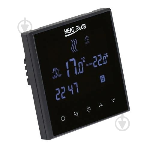 Терморегулятор Heat Plus BHT-800 Wi-Fi черный - фото 2 Терморегулятор Heat Plus BHT-800 Wi-Fi черный - фото 2