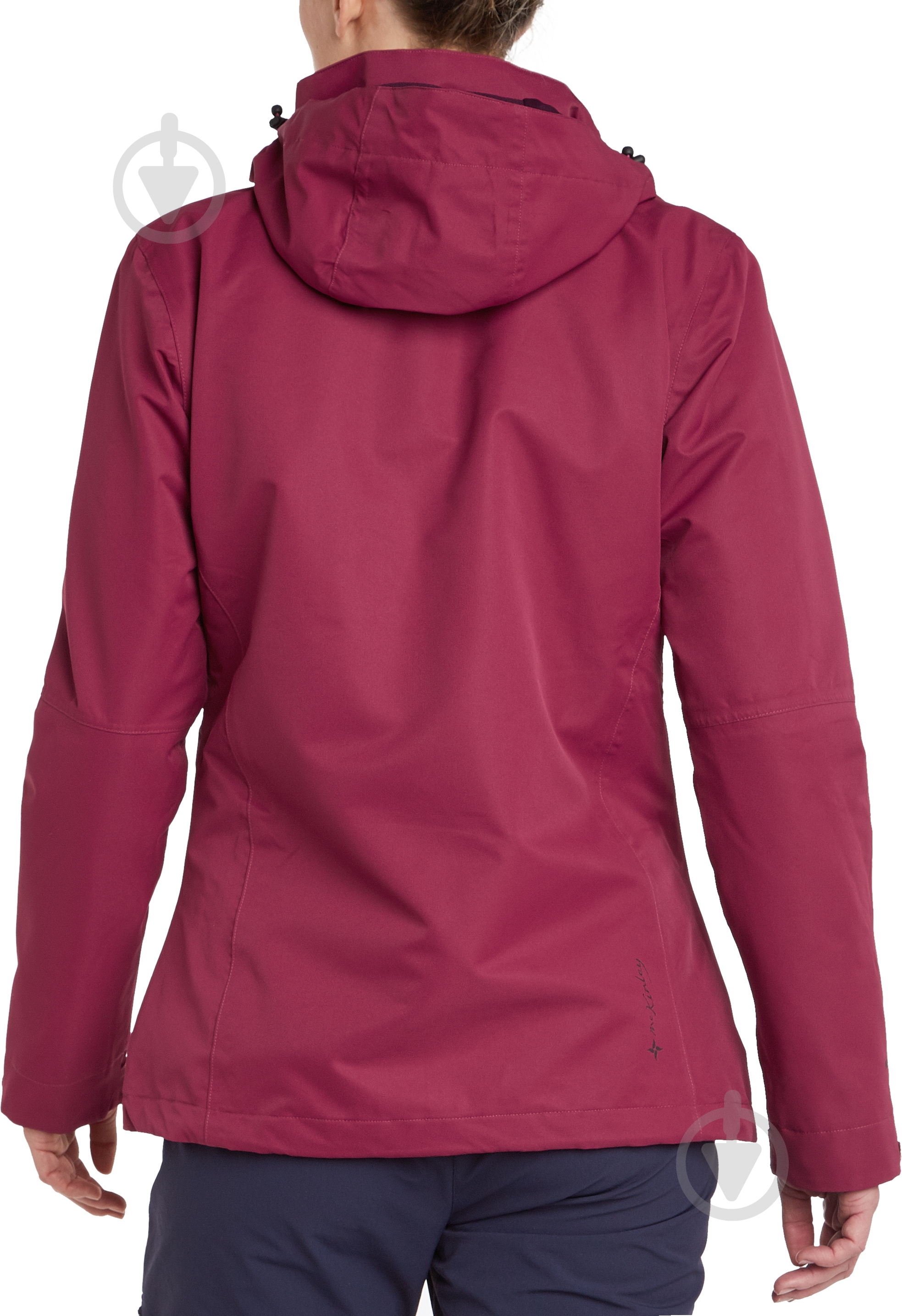 Куртка женская демисезонная McKinley Terang 3:1 II wms 280807-904290 р.XXS бордовая - фото 3