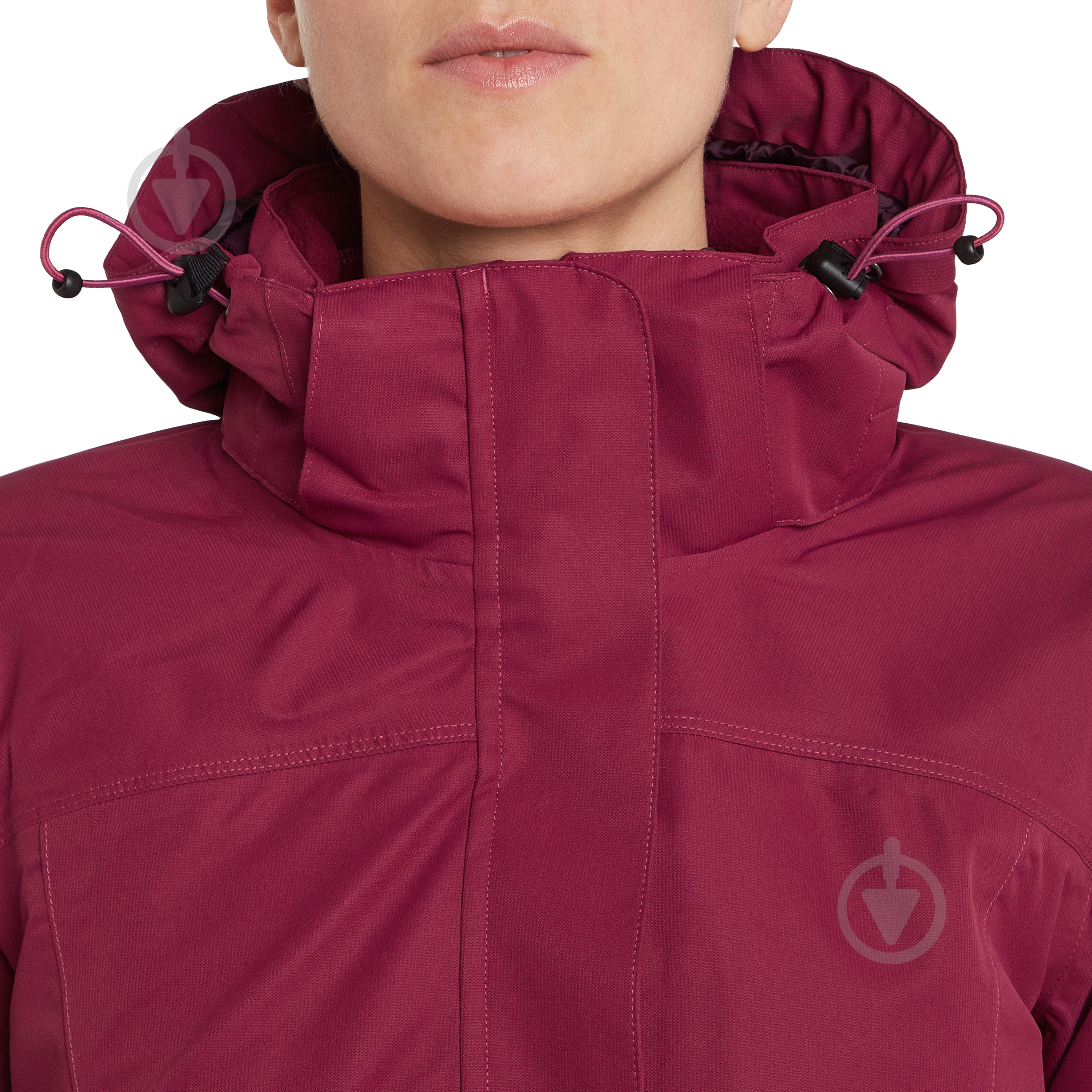 Куртка женская демисезонная McKinley Terang 3:1 II wms 280807-904290 р.XXS бордовая - фото 4
