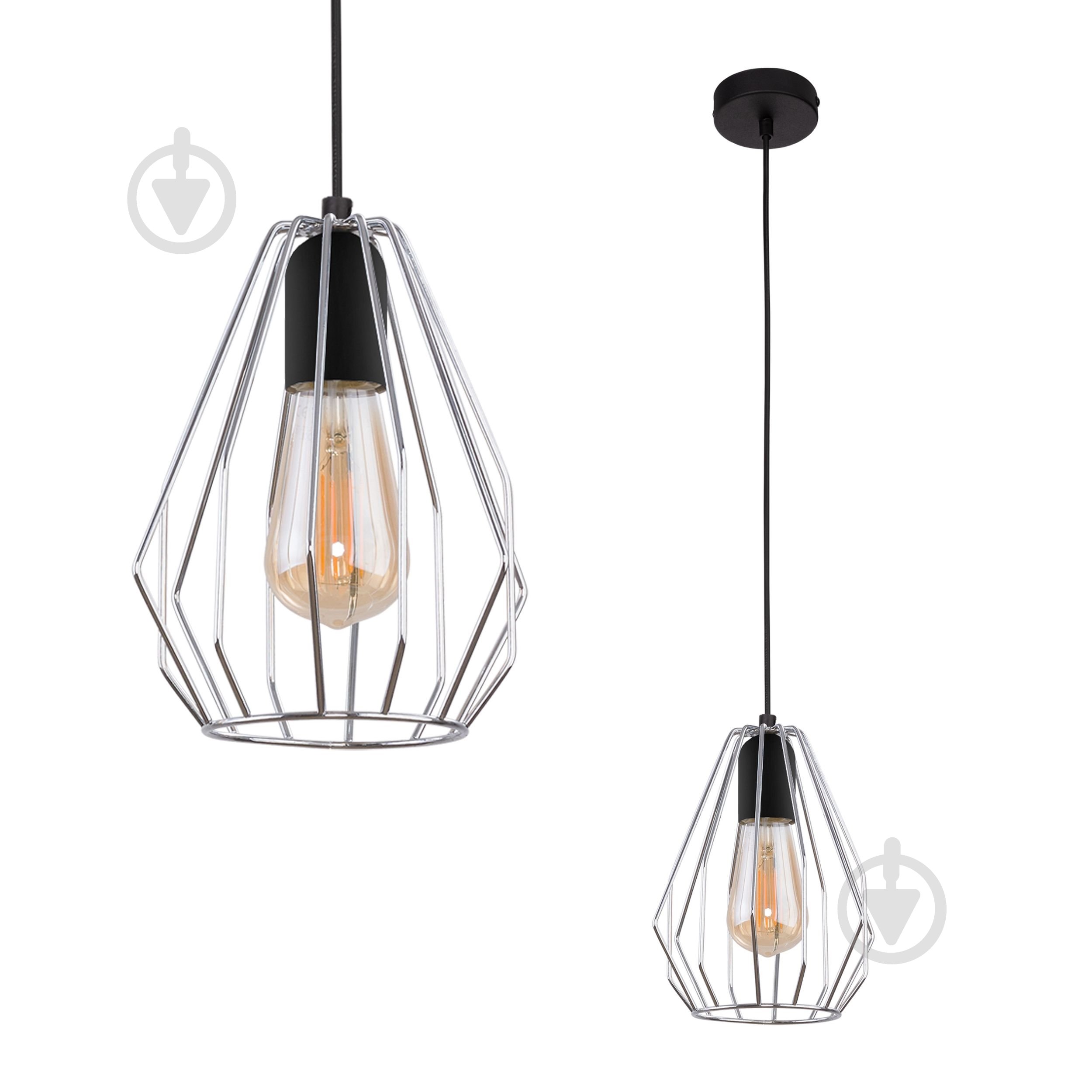 Підвіс TK Lighting 60 Вт E27 796 - фото 1