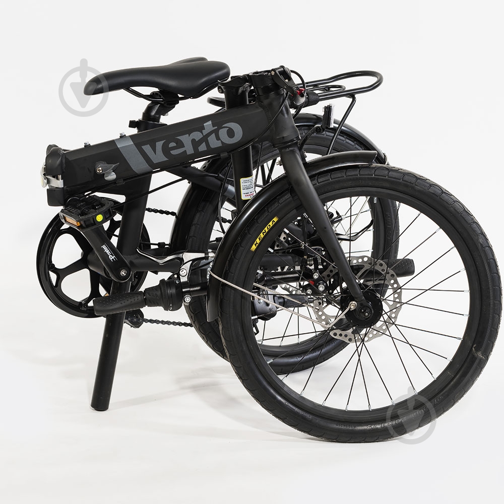 Велосипед Vento 20" 10"(25 см) FOLDY 118401 чорний - фото 2