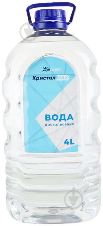 Вода дистилированая КристалМАХ 4 л - фото 1