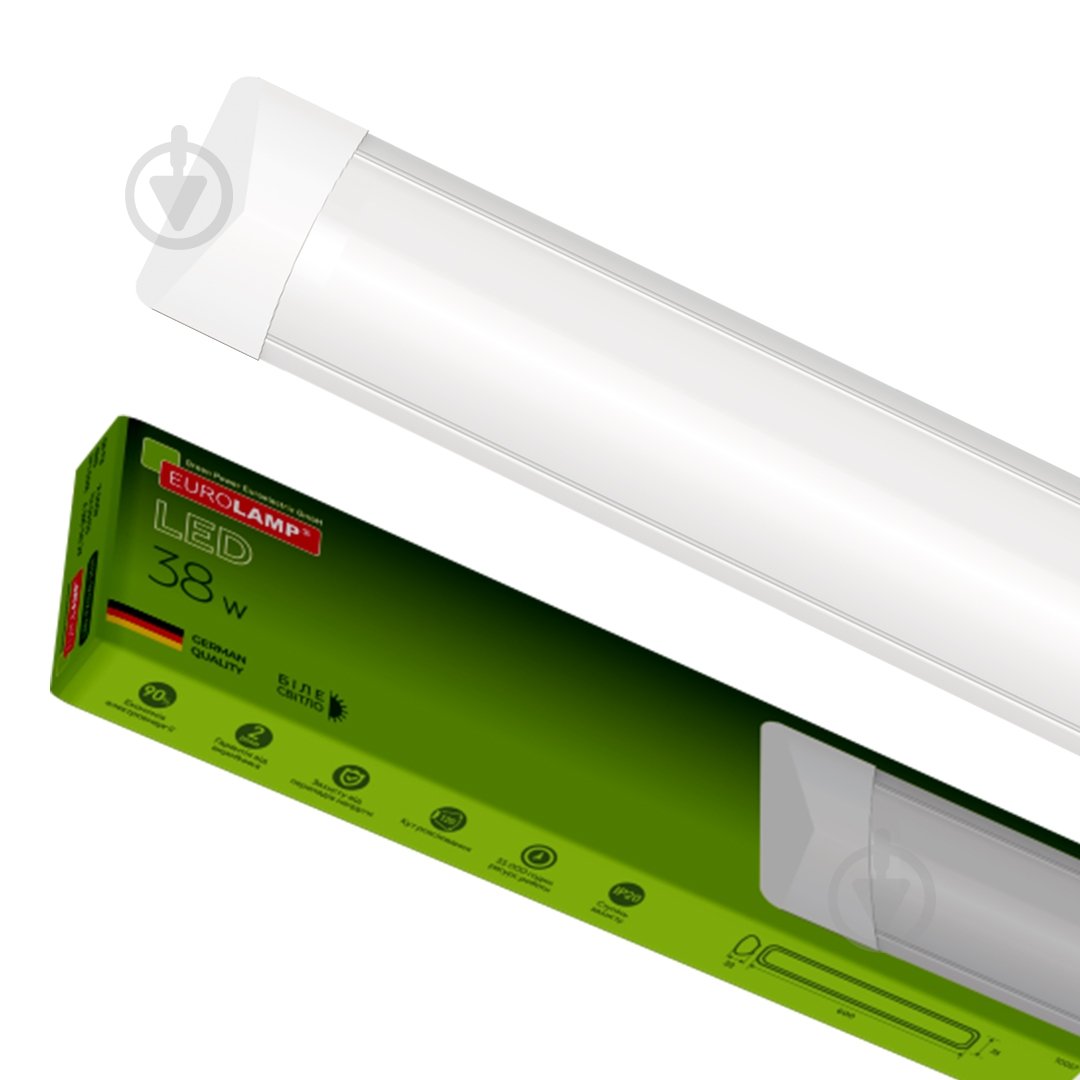 Світильник лінійний Eurolamp 38 Вт 4000 К нейтральний LED-FX(1.2)-38/4 - фото 2