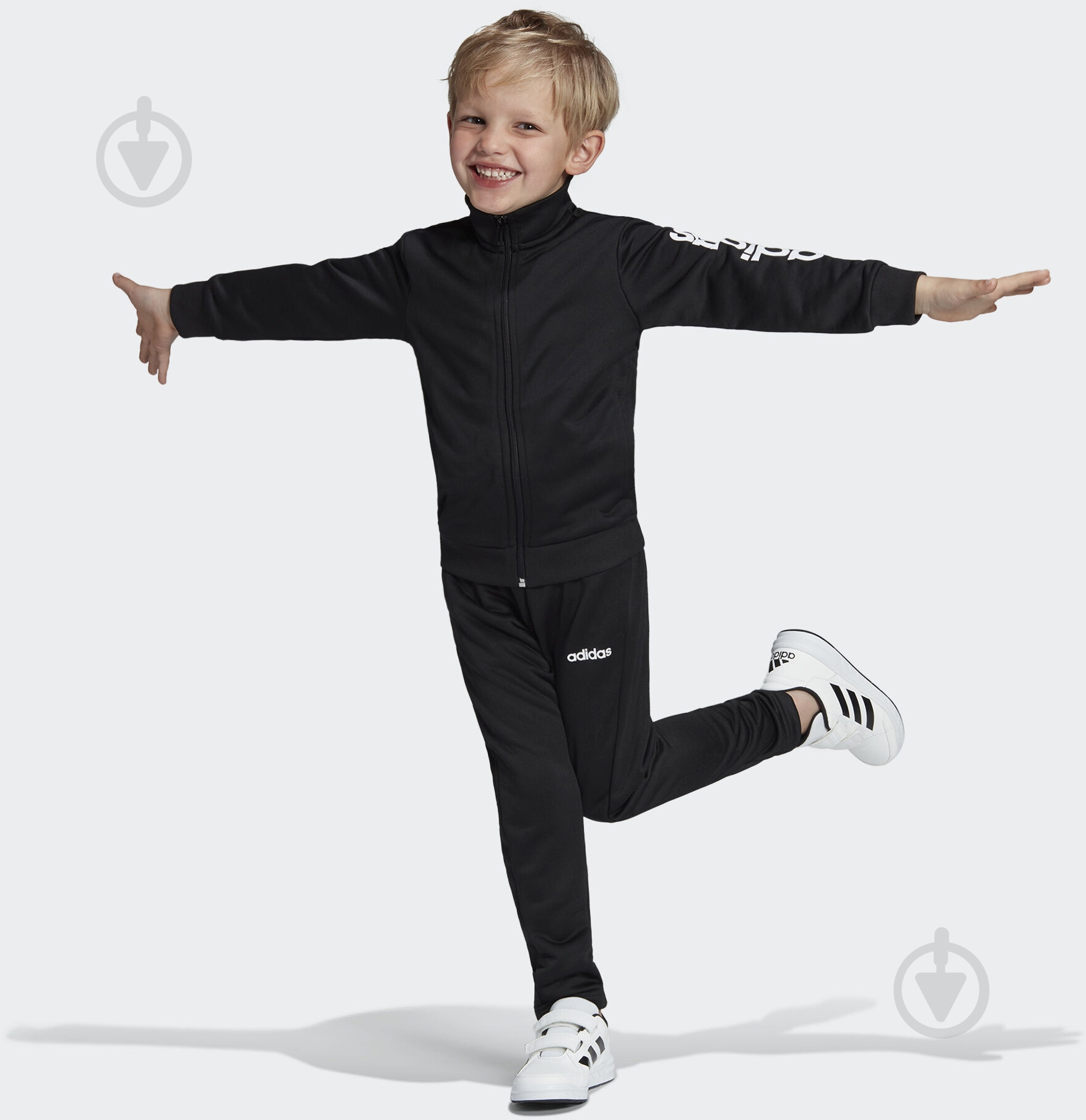Спортивный костюм Adidas EI7960 р.128 черный - фото 2 Спортивный костюм Adidas EI7960 р.128 черный - фото 2
