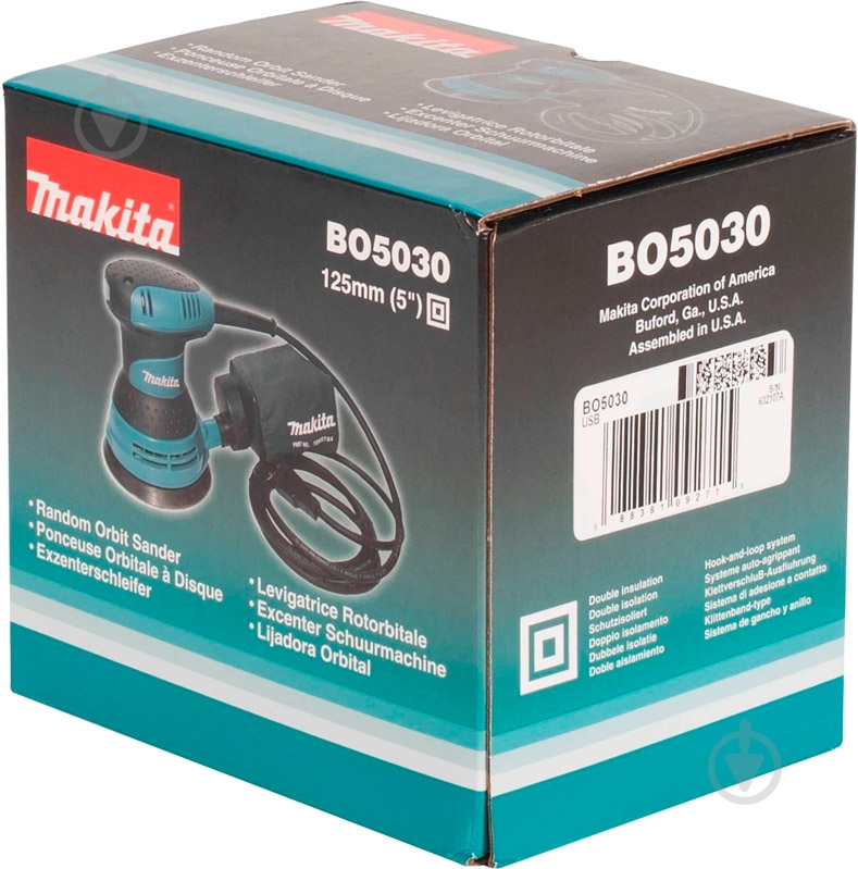Ексцентрикова шліфмашина Makita BO5030 - фото 7