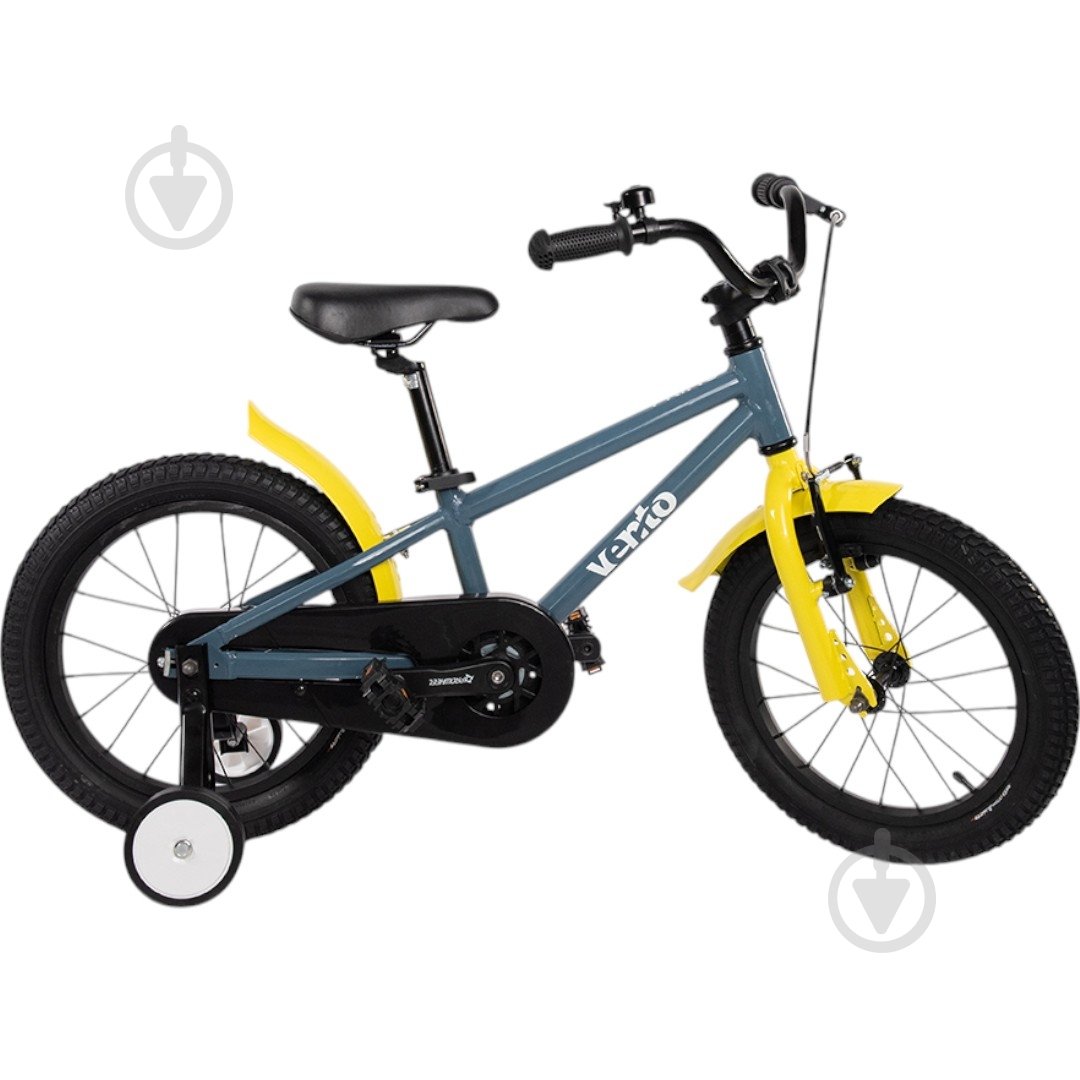 Велосипед Vento 16" 8"(20 см) PRIMO 117581 сірий - фото 1 Велосипед Vento 16" 8"(20 см) PRIMO 117581 сірий - фото 1