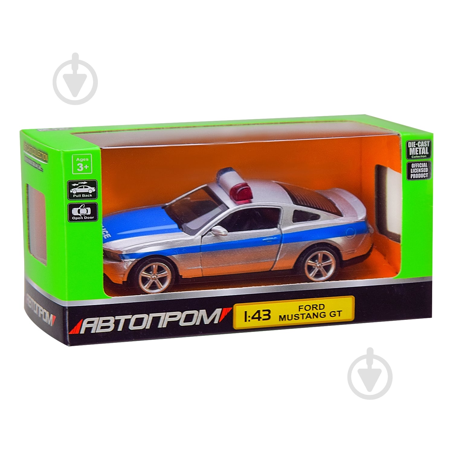 Автомодель Автопром 1:43 Ford Mustang GT 4372 - фото 3