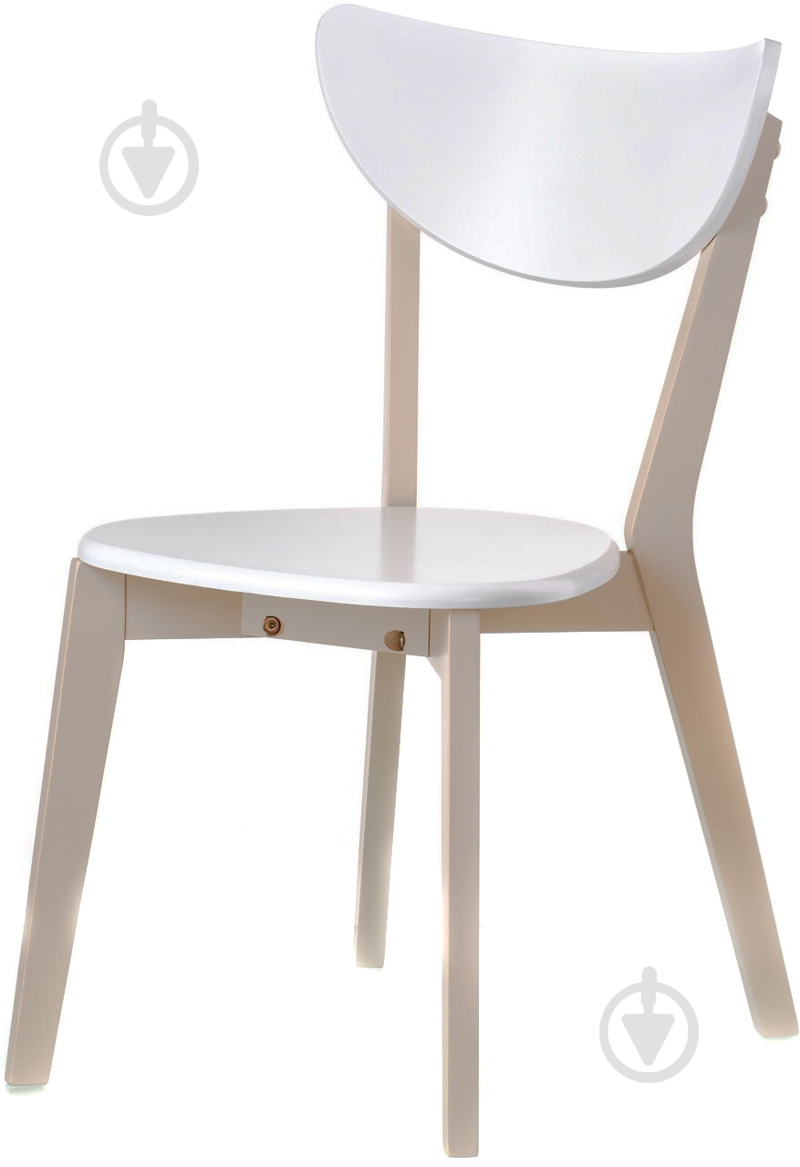 Стул обеденный Eagle Роял Т белый бук/белый - фото 1