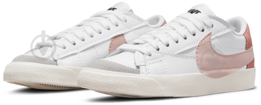 Кросівки жіночі демісезонні Nike BLAZER LOW '77 JUMBO DQ1470-102 р.39 білі - фото 5