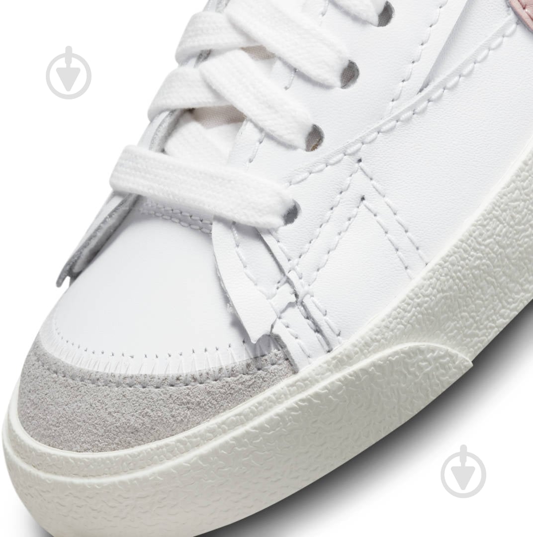 Кросівки жіночі демісезонні Nike BLAZER LOW '77 JUMBO DQ1470-102 р.39 білі - фото 8