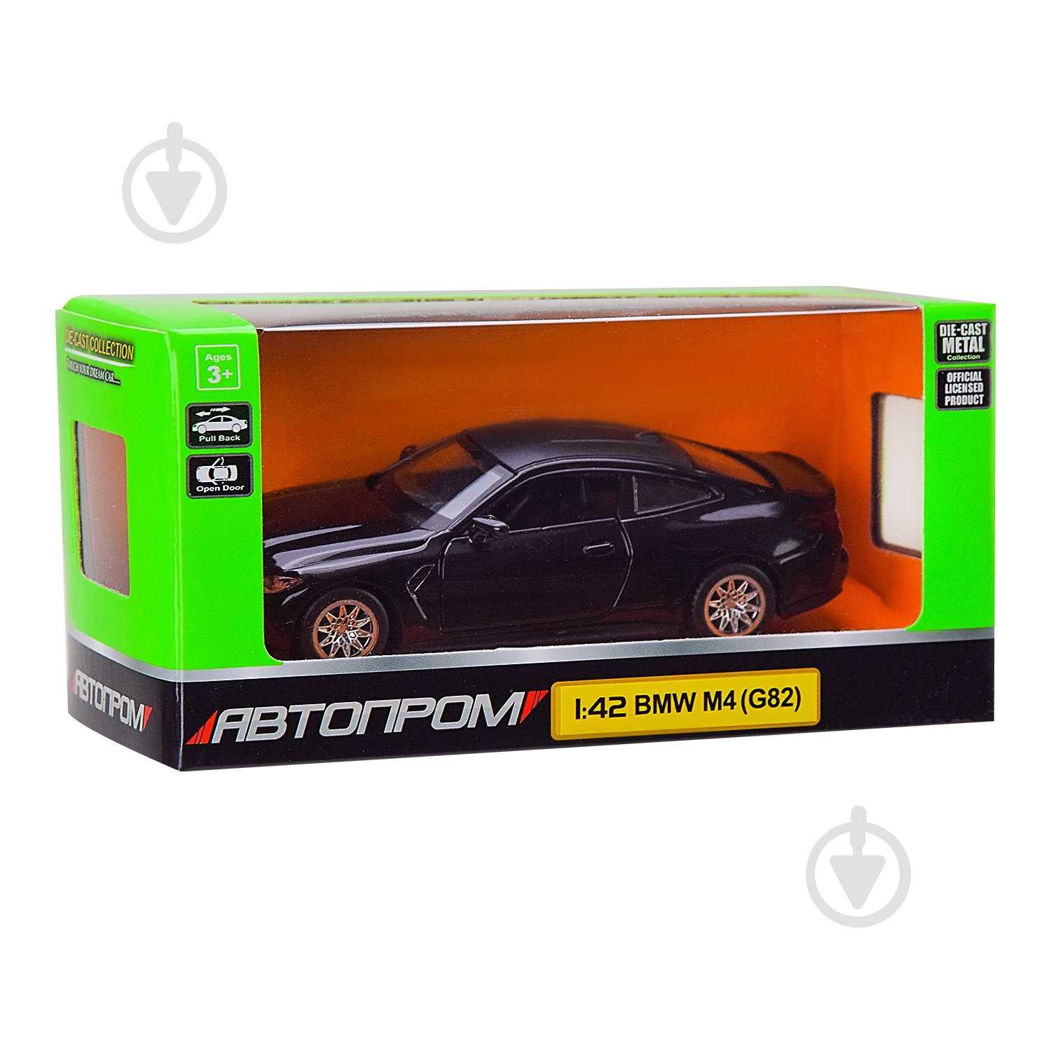 Автомодель Автопром 1:42 BMW M4 (G82) 4371 - фото 3 Автомодель Автопром 1:42 BMW M4 (G82) 4371 - фото 3