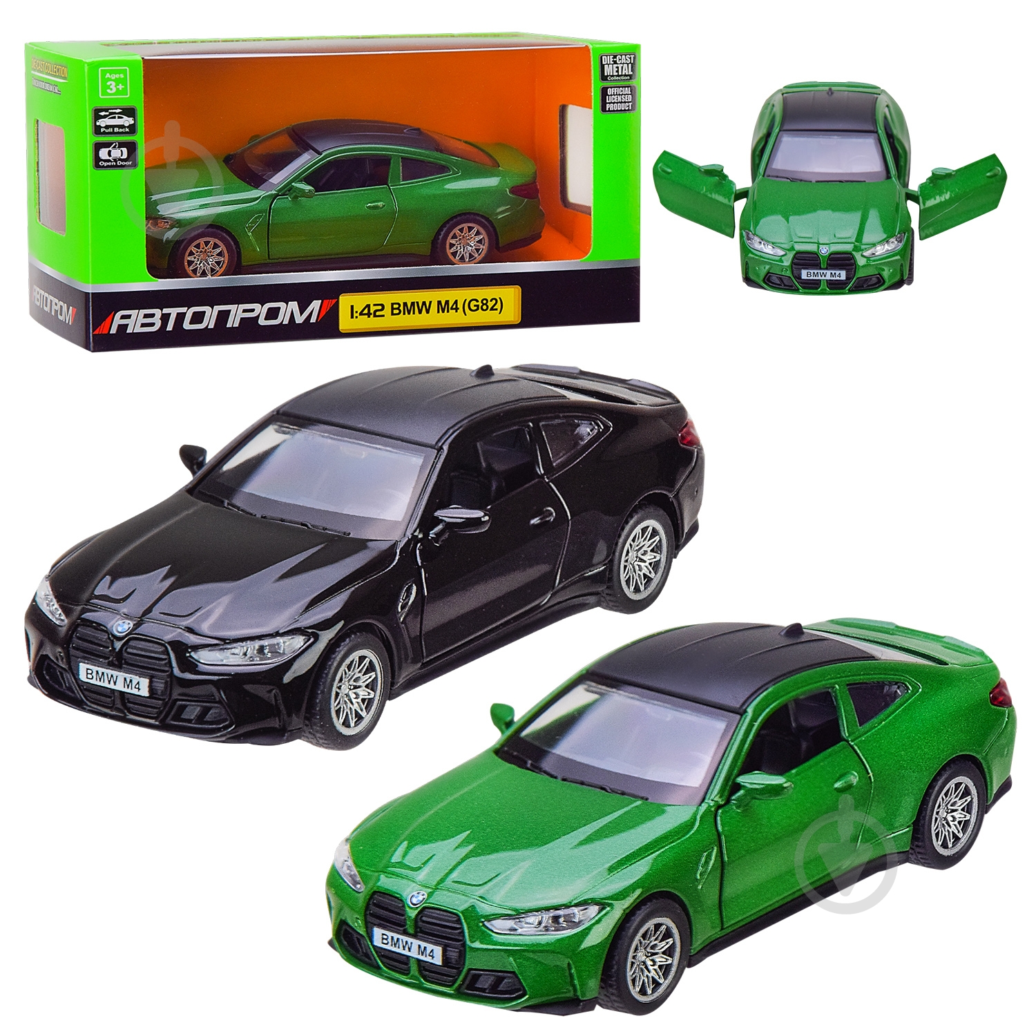 Автомодель Автопром 1:42 BMW M4 (G82) 4371 - фото 1 Автомодель Автопром 1:42 BMW M4 (G82) 4371 - фото 1