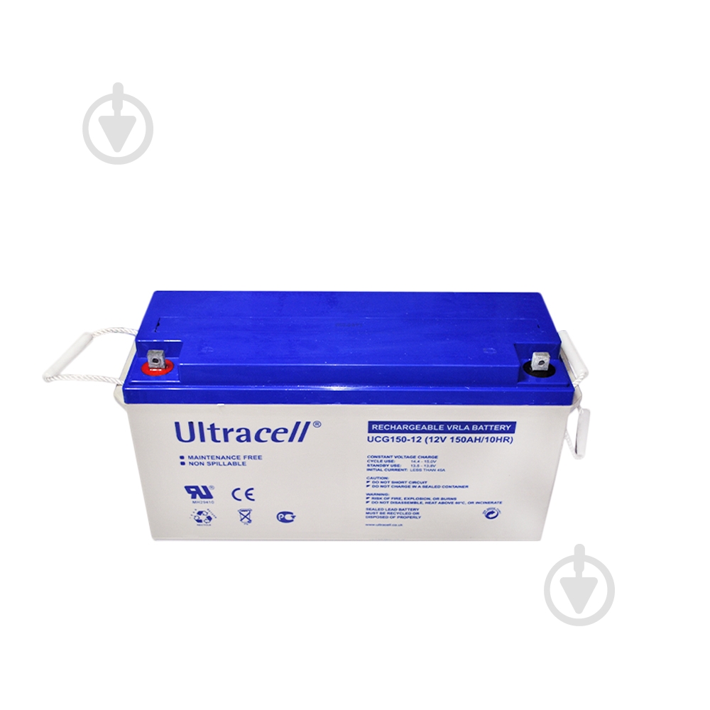 Аккумулятор Ultracell UCG150-12, 12В, 150Ач 1571668841124 - фото 3