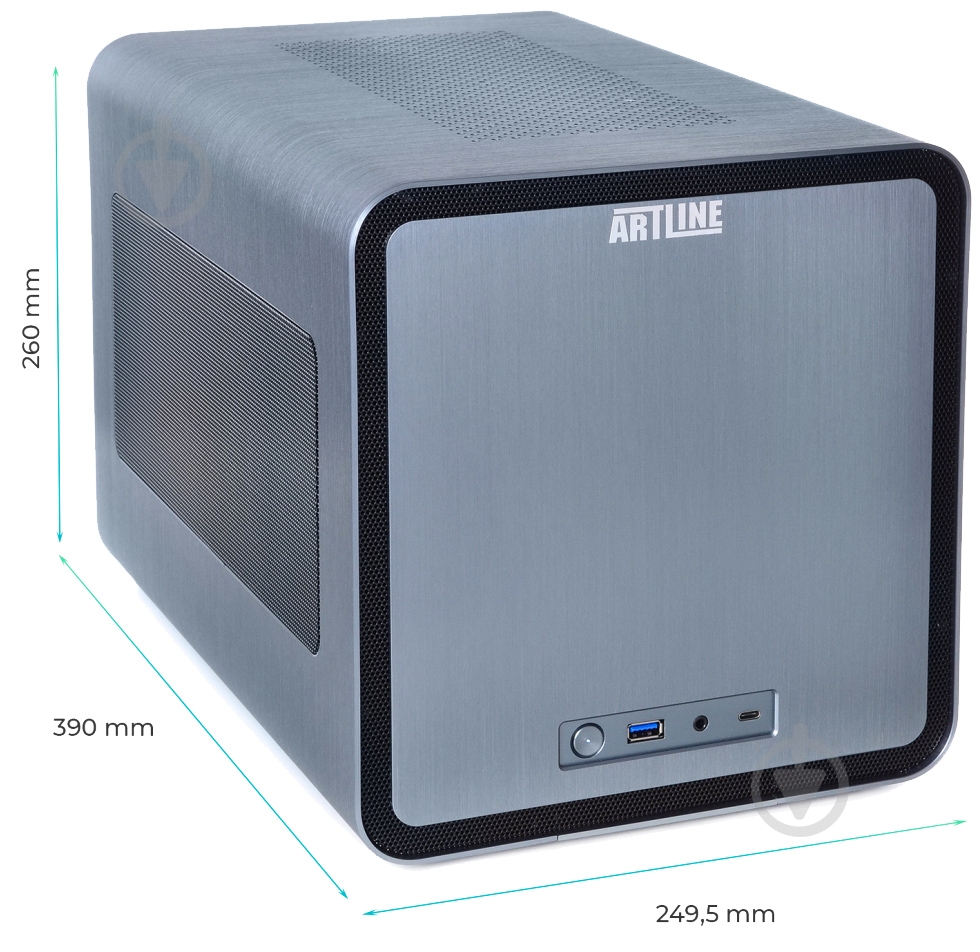 Компьютер Artline Overlord V8 (V8v44) gray - фото 12