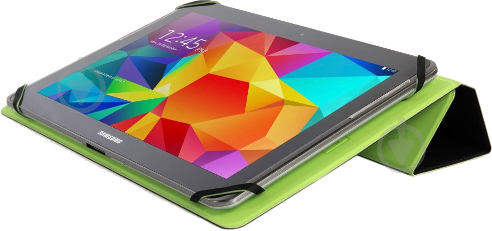 Чехол Tucano Universal Verso Stand Tablet 7" black/green (TAB-V7-NV) - фото 8 Чехол Tucano Universal Verso Stand Tablet 7" black/green (TAB-V7-NV) - фото 8